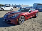 2016 Chevrolet Corvette Stingray Z51 3lt Burgundy vin: 1G1YM2D70G5112877