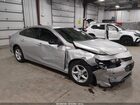 2017 Chevrolet Malibu Ls Silver vin: 1G1ZB5ST1HF185201