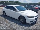 2016 Chevrolet Malibu Ls White vin: 1G1ZB5ST5GF276521