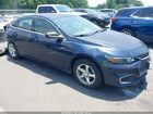 2017 Chevrolet Malibu Ls Dark Blue vin: 1G1ZB5ST5HF278559