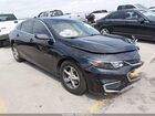 2018 Chevrolet Malibu 1ls Black vin: 1G1ZB5ST6JF287860