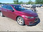 2016 Chevrolet Malibu Ls Burgundy vin: 1G1ZB5ST7GF201772