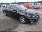 2017 Chevrolet Malibu Ls Black vin: 1G1ZB5STXHF229986