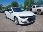2019 Chevrolet Malibu Lt White vin: 1G1ZD5ST2KF178372