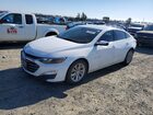 2021 Chevrolet Malibu Lt White vin: 1G1ZD5ST7MF078190