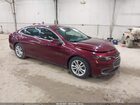 2016 Chevrolet Malibu 1lt Burgundy vin: 1G1ZE5ST0GF316463