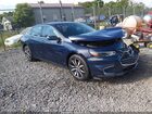 2017 Chevrolet Malibu 1lt Blue vin: 1G1ZE5ST3HF270600