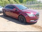 2016 Buick Lacrosse Leather Red vin: 1G4GB5G36GF230683