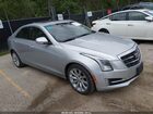 2018 Cadillac Ats Premium Luxury Silver vin: 1G6AG5SS2J0183983