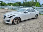 2016 Cadillac Cts Luxury Collection White vin: 1G6AR5SS3G0160201