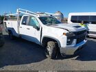 2021 Chevrolet Silverado 2500hd 4wd  Long Bed Wt White vin: 1GB2YLE76MF236247