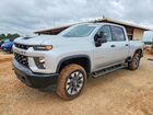 2022 Chevrolet Silverado K2500 Custom Silver vin: 1GC4YME74NF150060