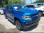 2022 Chevrolet Colorado 2wd  Short Box Wt Blue vin: 1GCGSBEA7N1274786