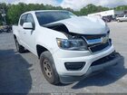 2017 Chevrolet Colorado 2wd Wt White vin: 1GCGSBEN8H1145186