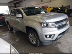 2018 Chevrolet Colorado Lt Silver vin: 1GCGSCEN7J1155297