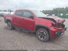 2021 Chevrolet Colorado 2wd  Short Box Z71 Red vin: 1GCGSDEN2M1106406