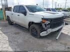 2022 Chevrolet Silverado 1500 2wd  Short Bed Custom Белый vin: 1GCPABEK0NZ513401