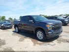 2022 Chevrolet Silverado 1500 2wd  Short Bed Custom Gray vin: 1GCPABEK1NZ519370