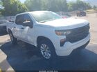 2024 Chevrolet Silverado 1500 2wd  Short Bed Custom White vin: 1GCPABEK8RZ215815
