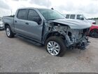 2025 Chevrolet Silverado 1500 2wd  Short Bed Custom Gray vin: 1GCPABEK9SZ235027