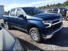 2022 Chevrolet Silverado 1500 4wd  Short Bed Lt With 2fl Blue vin: 1GCPDKEK0NZ637384
