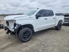 2022 Chevrolet Silverado Ltd K1500 Trail Boss Custom White vin: 1GCPYCEK5NZ140180