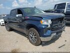 2023 Chevrolet Silverado 1500 4wd  Standard Bed Lt Blue vin: 1GCUDDE83PZ163260