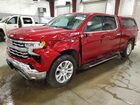 2024 Chevrolet Silverado K1500 Ltz Red vin: 1GCUDGED8RZ230226