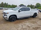 2021 Chevrolet Silverado K1500 Lt White vin: 1GCUYDETXMZ183333