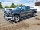 2018 Chevrolet Silverado K1500 Ltz Gray vin: 1GCVKSEC8JZ121404