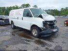 2019 Chevrolet Express 2500 Work Van White vin: 1GCWGAFP2K1221113