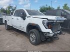 2024 Gmc Sierra 2500hd 2wd  Long Bed Pro Black vin: 1GD28LE70RF309689