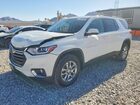 2021 Chevrolet Traverse Lt White vin: 1GNERGKW0MJ239352