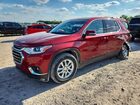 2021 Chevrolet Traverse Lt Red vin: 1GNERGKW9MJ117685