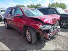 2019 Chevrolet Traverse 1lt Красный vin: 1GNEVGKW2KJ276847