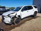2021 Chevrolet Traverse Premier White vin: 1GNEVKKW8MJ117675
