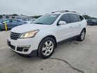 2016 Chevrolet Traverse Ltz White vin: 1GNKVJKD2GJ317211