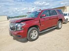 2016 Chevrolet Tahoe C1500 Ls Red vin: 1GNSCAKC5GR444002