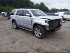 2016 Chevrolet Tahoe Ltz Silver vin: 1GNSCCKCXGR130082
