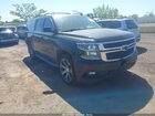 2016 Chevrolet Suburban Lt Черный vin: 1GNSKHKC5GR234883