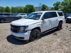 2019 Chevrolet Suburban K1500 Lt White vin: 1GNSKHKC6KR347329