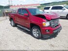 2017 Gmc Canyon 4wd Sle Maroon vin: 1GTH6CEN2H1295597