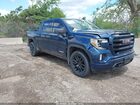 2019 Gmc Sierra 1500 Elevation Blue vin: 1GTU9CED9KZ406507