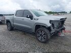2023 Gmc Sierra 1500 4wd  Short Box At4 Silver vin: 1GTUUEE82PZ209747