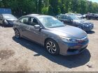 2017 Honda Accord Ex Gray vin: 1HGCR2F03HA144087