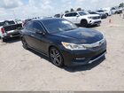 2017 Honda Accord Sport Se Черный vin: 1HGCR2F17HA257548