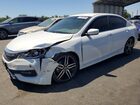 2017 Honda Accord Sport Special Edition White vin: 1HGCR2F17HA300236