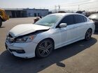 2017 Honda Accord Sport Special Edition White vin: 1HGCR2F1XHA098167