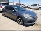 2017 Honda Accord Lx Gray vin: 1HGCR2F33HA139501