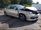 2016 Honda Accord Lx Gold vin: 1HGCR2F34GA084149